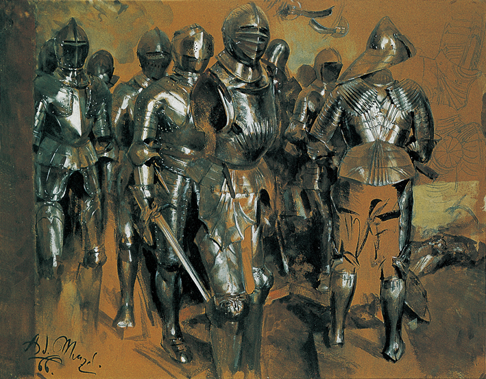  Adolpyh Von Menzel —— 盔甲